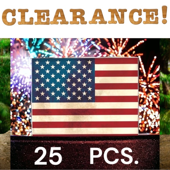 Mailers And More Office 25 X13 Poly Mailers Usa Rustic Flag